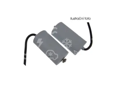 kondenzátor SC1161, 20 uF, 450 V, d = 40x70 mm, (kabel + šroub)